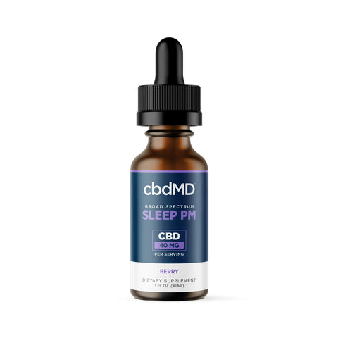 cbdMD - CBD PM for Sleep - Berry - 1500mg - NEW