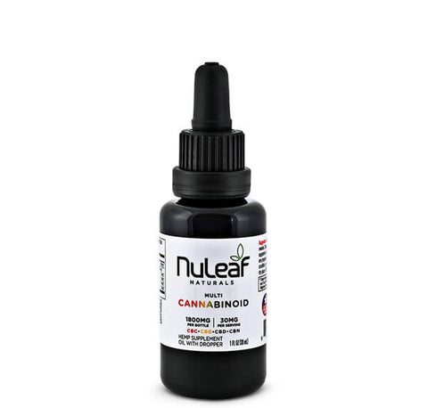 NuLeaf Naturals - Multi (No D8) Oil - 1800mg bottle