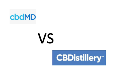 cbdMD vs CBDistillery