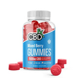 CBDfx - CBD Gummy Bears - Mixed Berries - 1500mg - CBDfx Gummies NEW