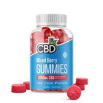 CBDfx - CBD Gummy Bears - Mixed Berries - 3000mg - CBDfx Gummies
