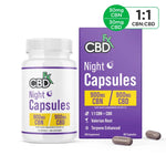 CBDfx - Night Capsules - Bottle & Box - NEW