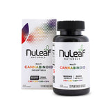NuLeaf Full Spectrum Multi (No D8) CBD Capsules 1800mg -  Bottle and BOX