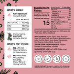 Simple Leaf - Strawberry Lemonade Delta 9 Gummies - Label