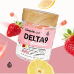 Simple Leaf - Strawberry Lemonade Delta 9 Gummies 