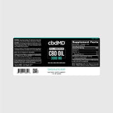 cbdMD - CBD FS Oil Tincture - 3000mg - Chocolate Mint - Label - NEW