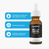 cbdMD - CBD FS Oil Tincture - 3000mg - Natural - Sell Sheet - NEW