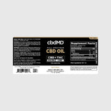 cbdMD - CBD FS Oil Tincture - 6000mg - Natural - Label - NEW