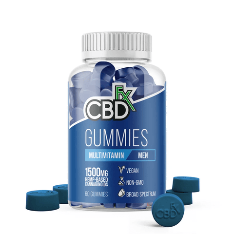 CBDfx - CBD Gummies with Multivitamins for Men - 1500mg - CBDfx Gummies
