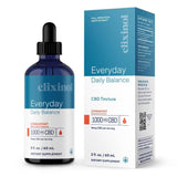 Elixinol - Daily Balance Tincture - Cinnamint - 1000MG - Bottle and Box NEW