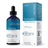 Elixinol - Daily Balance Tincture - Natural - 4000MG - Bottle and Box New