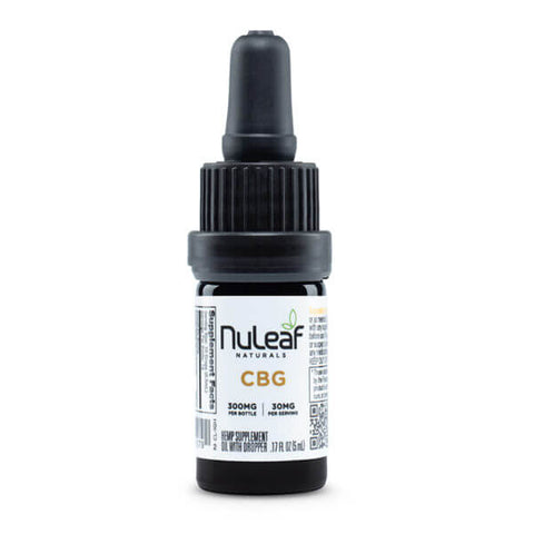 NuLeaf Naturals - CBG Oil - 300mg bottle