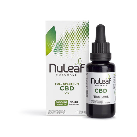 NuLeaf Naturals - Oil - 1800mg box bottle