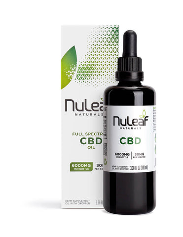 NuLeaf Naturals - Oil - 6000mg box bottle