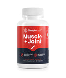 Simple Leaf CBD Muscle + Joint Capsules Bottle