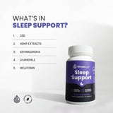 Simple Leaf CBD Sleep Support Capsules Description