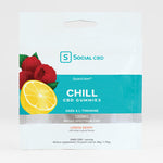 Social CBD Chill BS Gummies Lemon Berry - 60ct